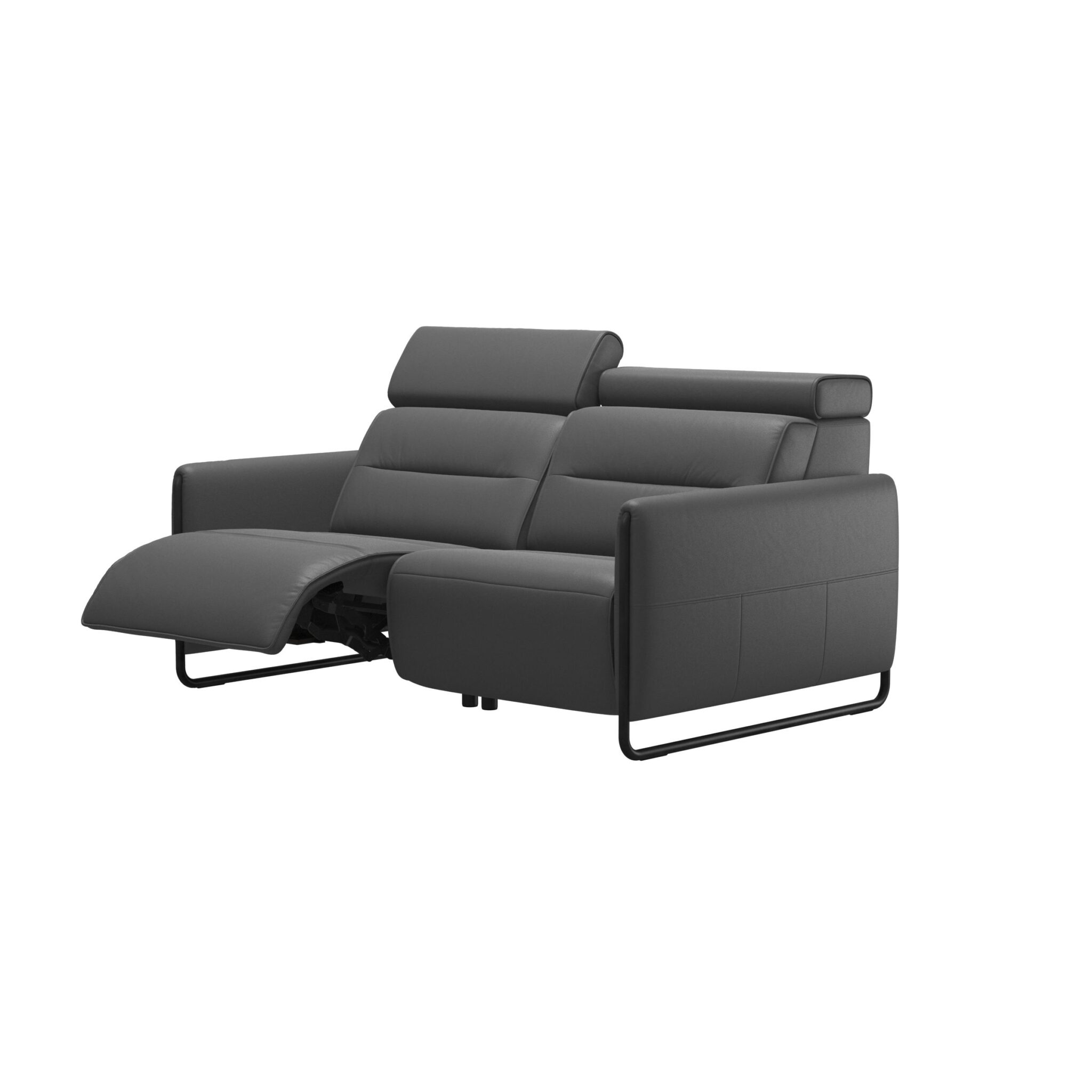 Stressless Emily steel 2 seater sofa Recliner Centre