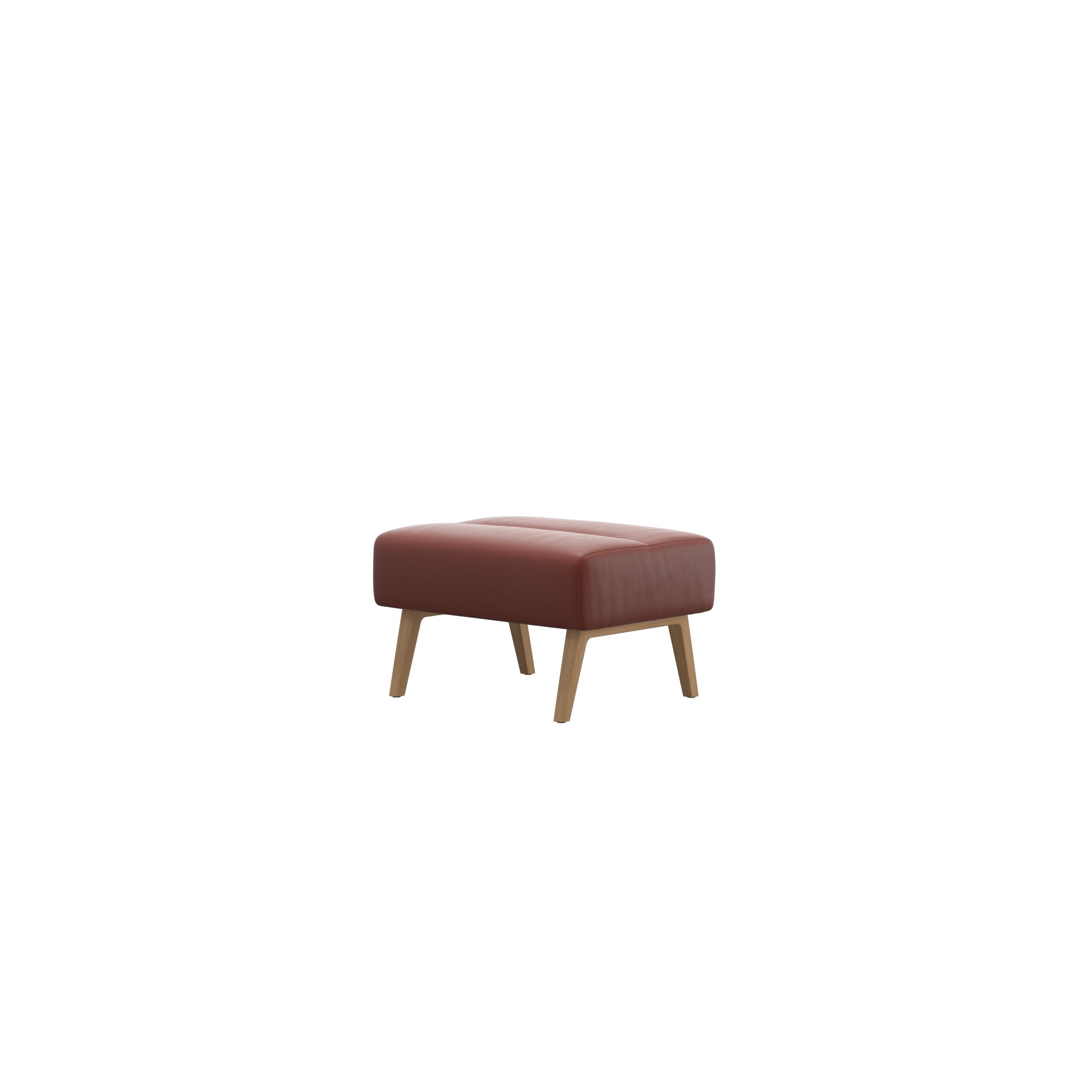 wood ottoman paloma copper