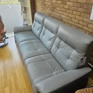 Mary 3 seater Power sofa - upholstered arms - Paloma Grey